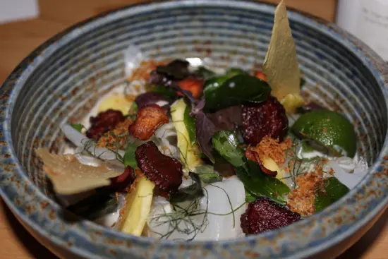 The vegetarian laksa