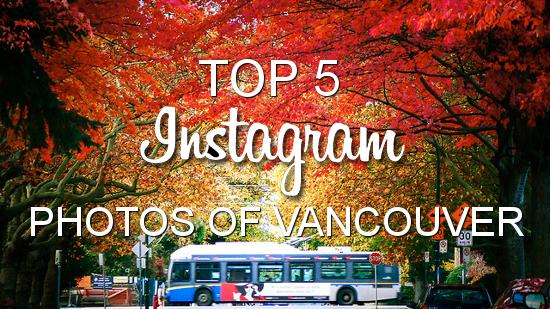 This Week’s Top 5 Instagram Photos of Vancouver