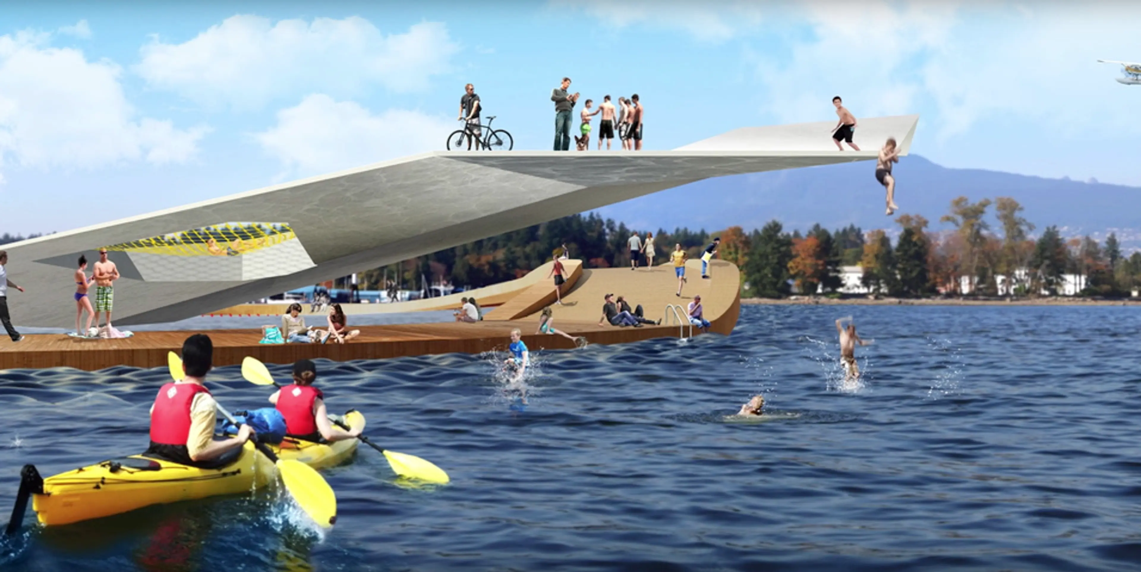 New Swimming Pool Project Proposed for Coal Harbour