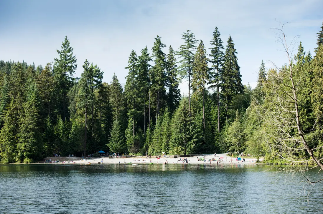White Pine Beach at Belcarra Regional Park