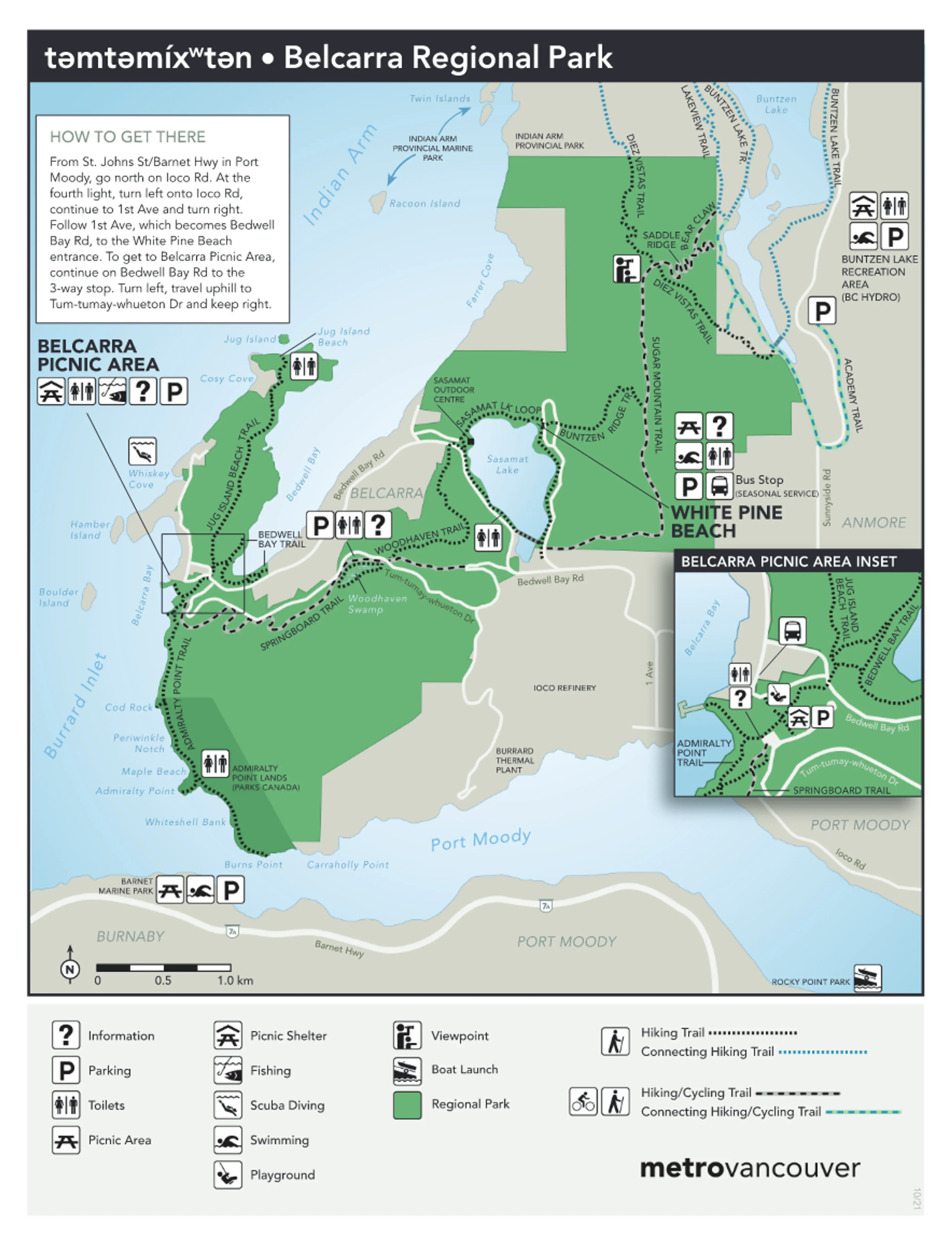 Belcarra Park Map