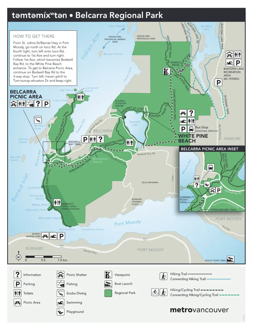 Belcarra Park Map