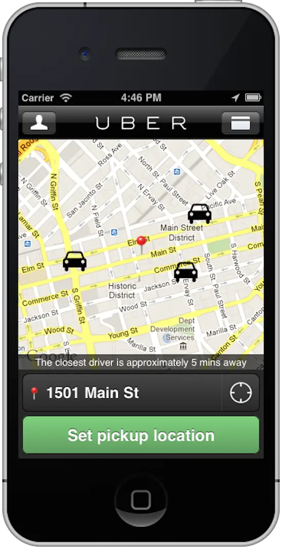 Dallas-Uber-Car-Screenshot