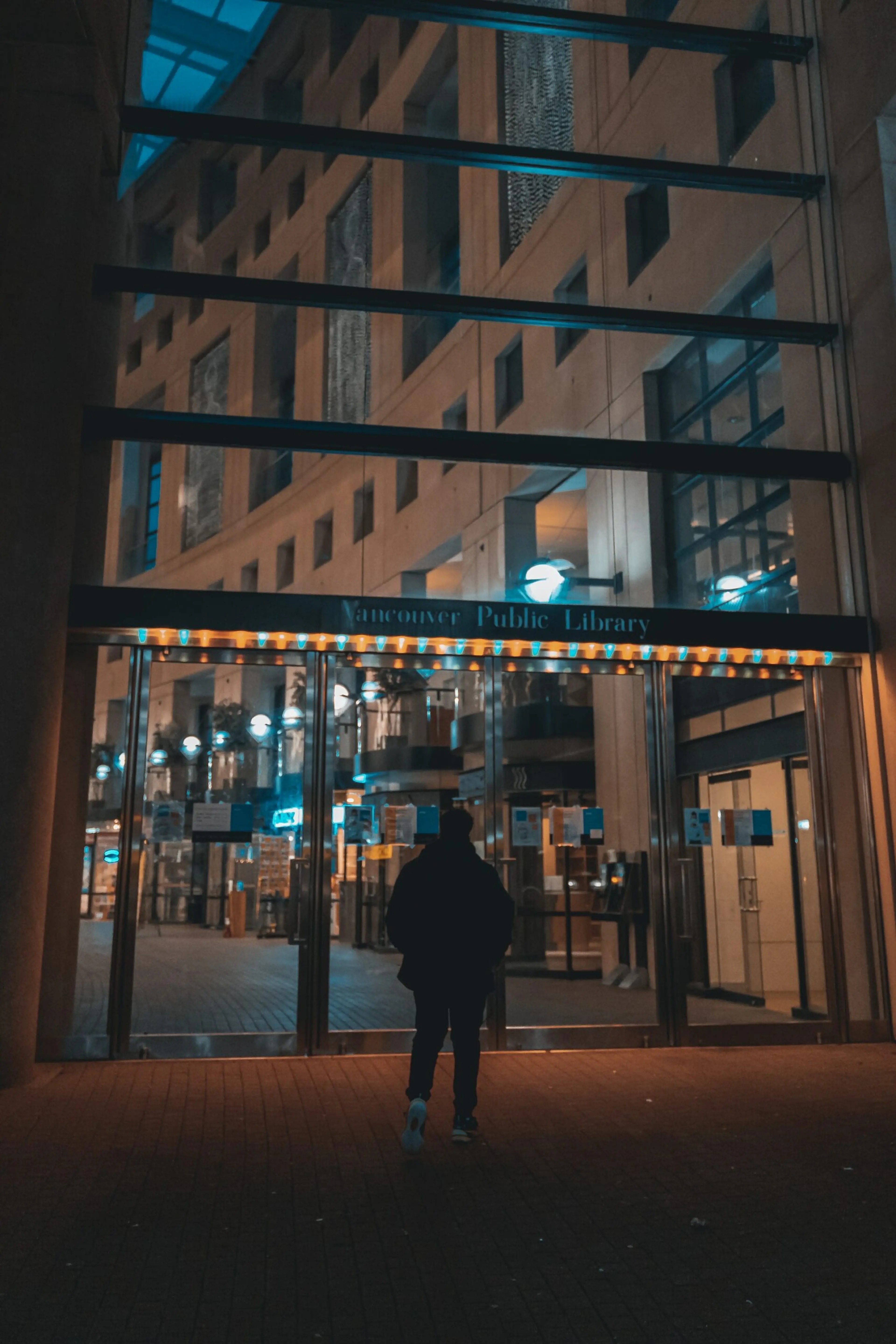 Vancouver Library Entrance