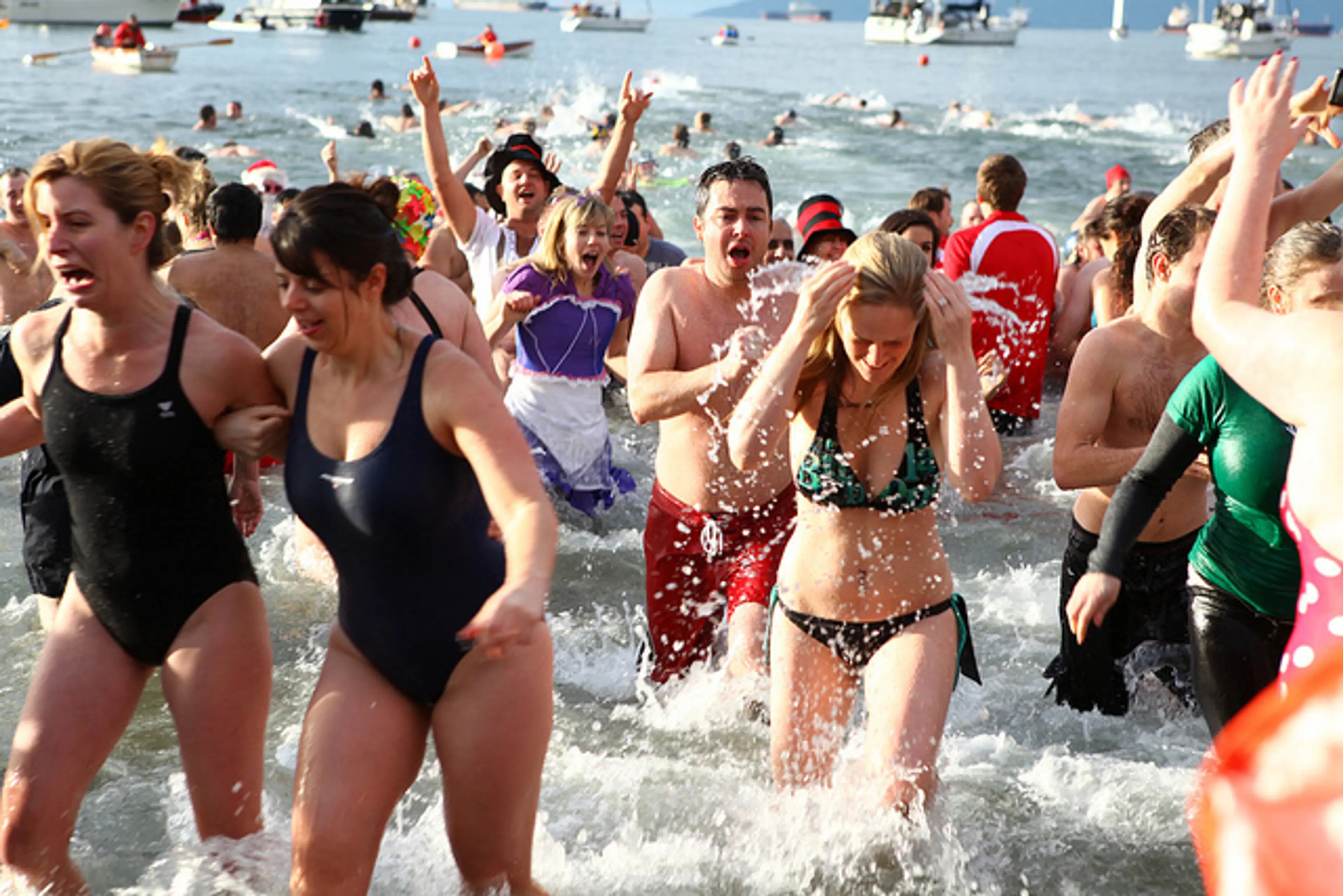 Dive into 2018 at the Annual Vancouver Polar Bear Plunge