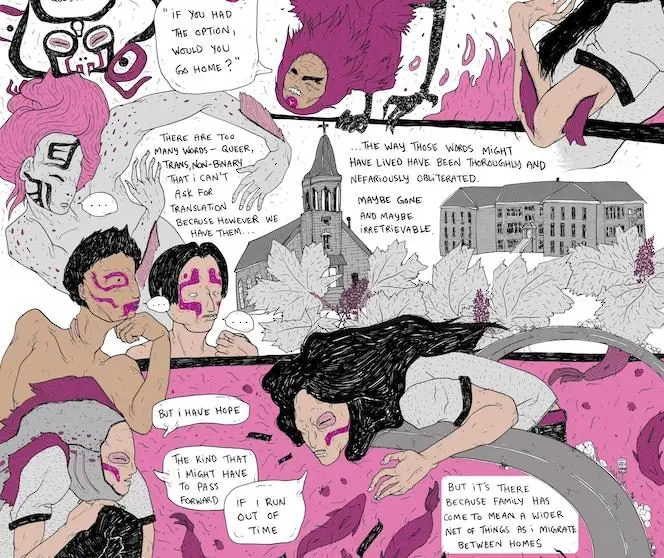 Indigenous family histories in comics form will take over city bus shelters this October