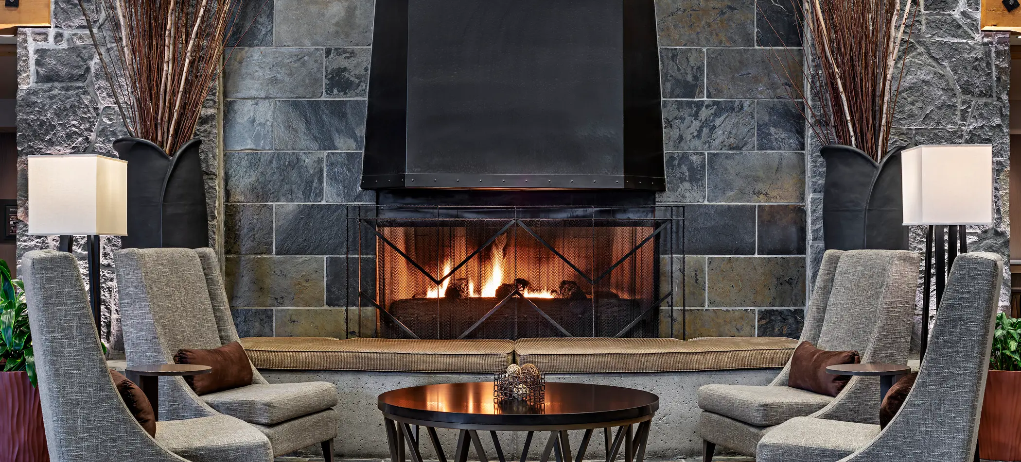 Lobby Fireplace
