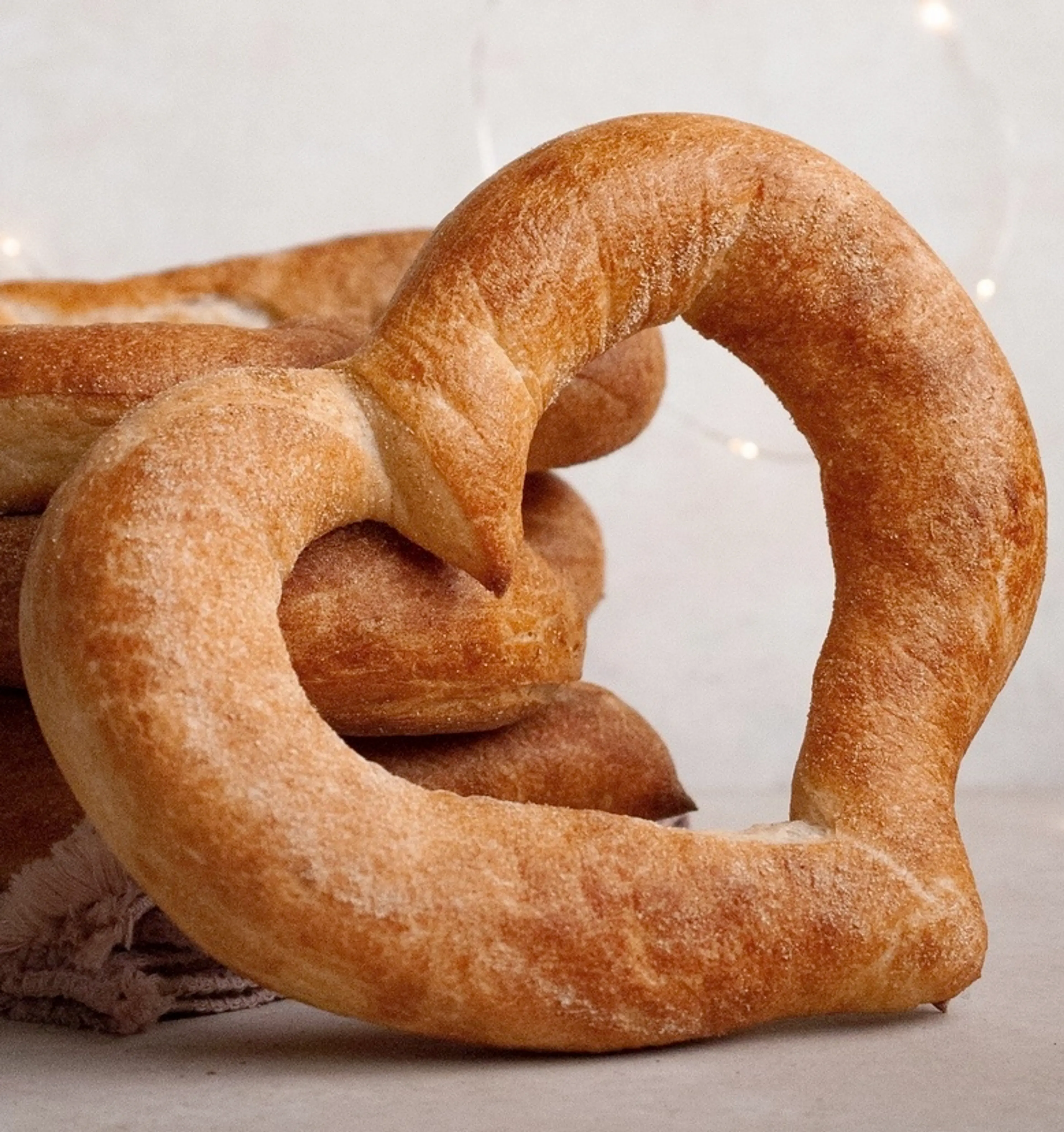 Heart-shaped French baguette from terrabreads