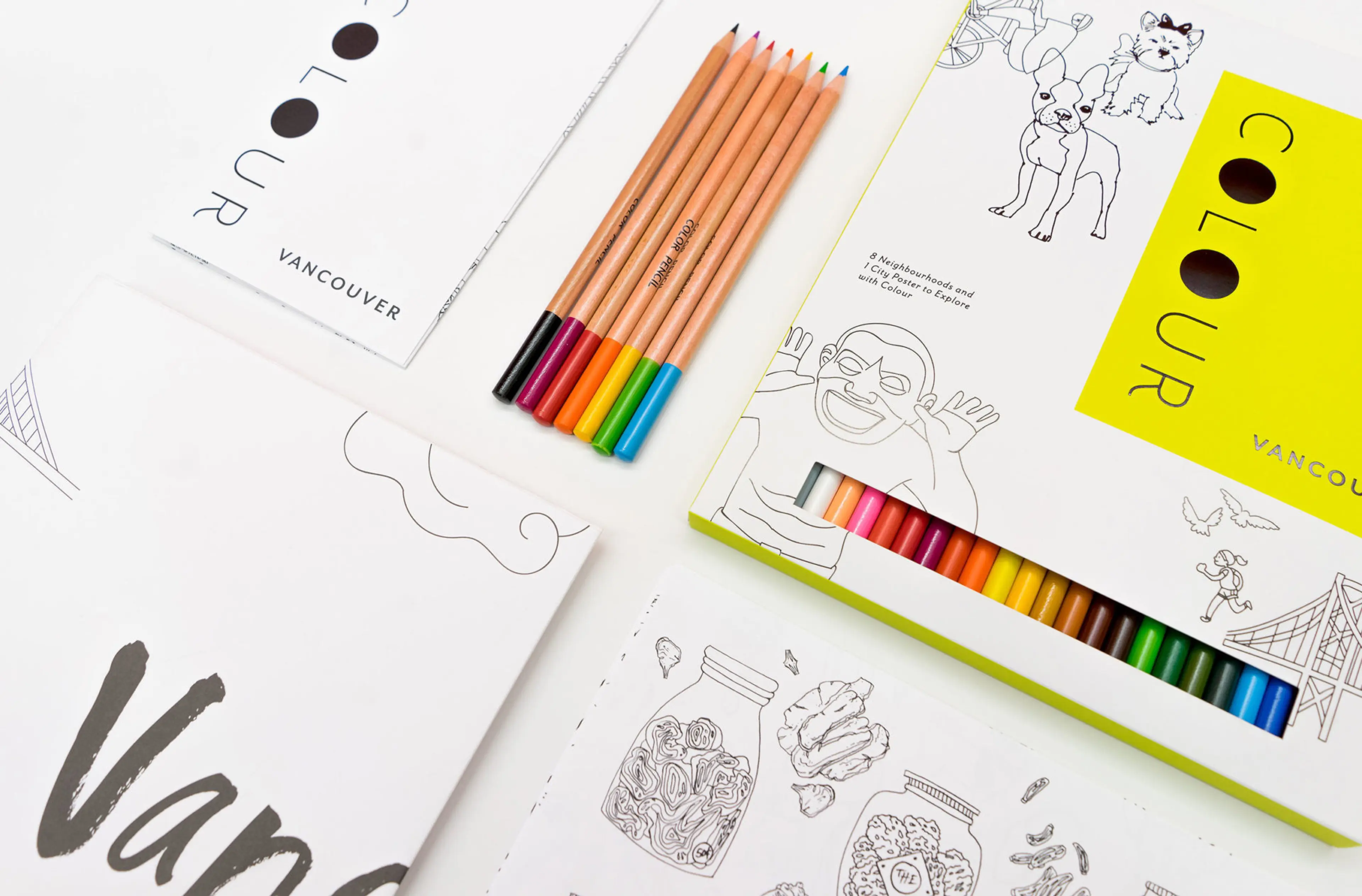 Colour Your Vancouver Adventure 