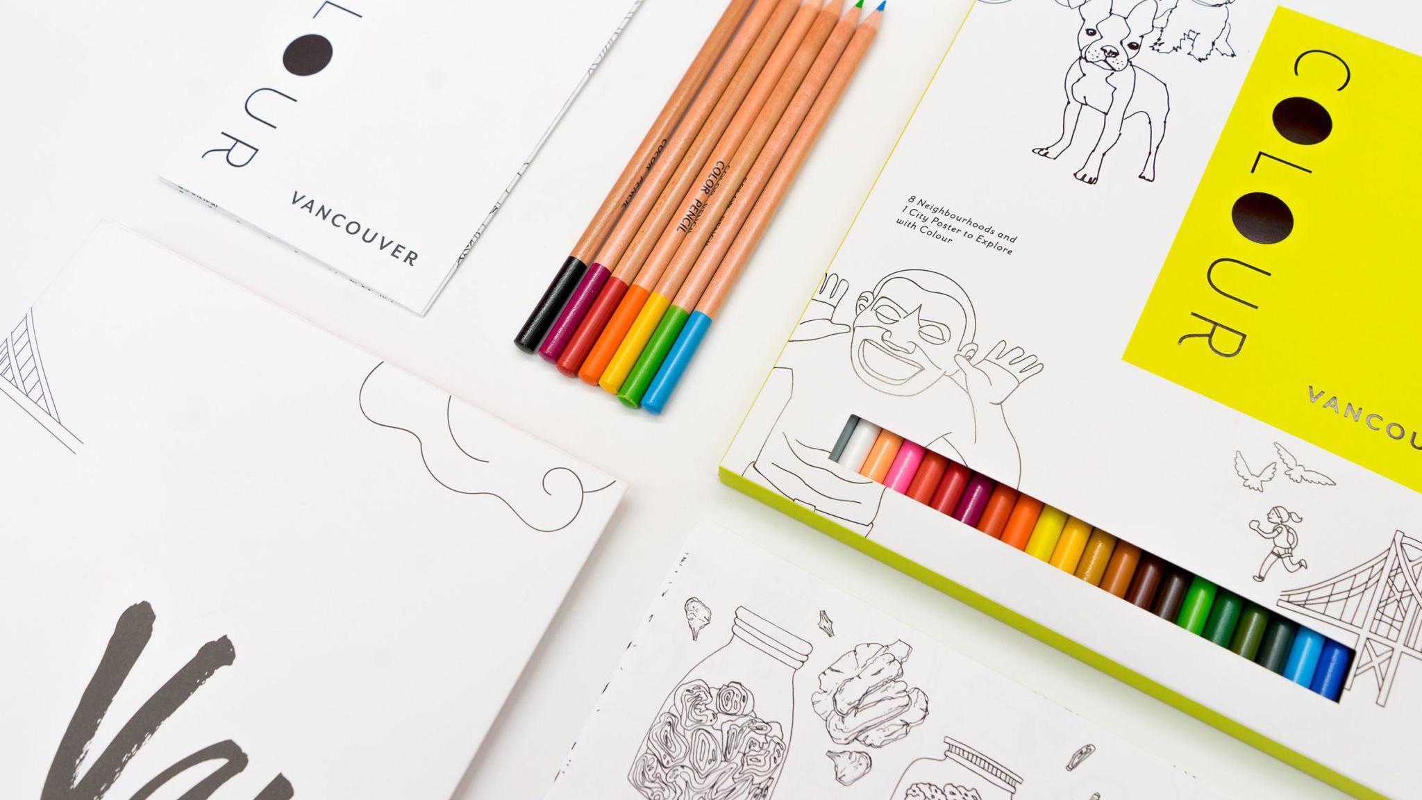 Colour Your Vancouver Adventure
