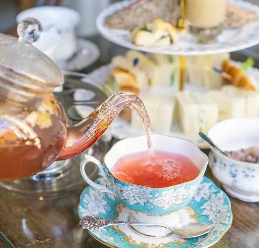 Various finger foods to go along with your tea at Adonia tea House