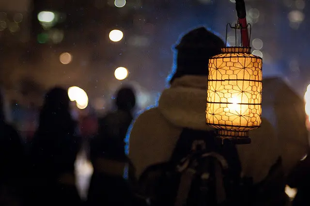 winter solstice lantern festival 2018