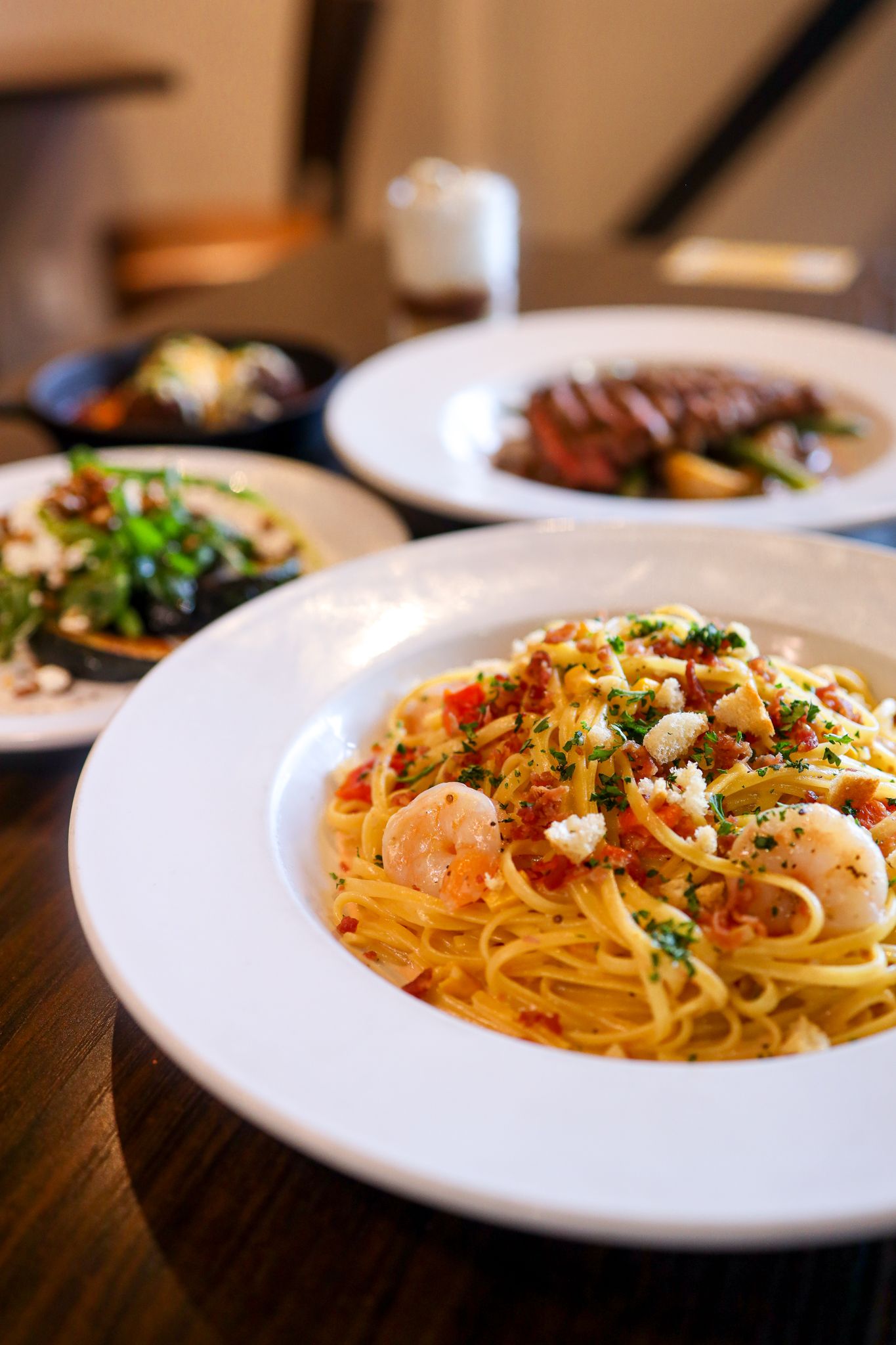 Shrimp Linguine Entree