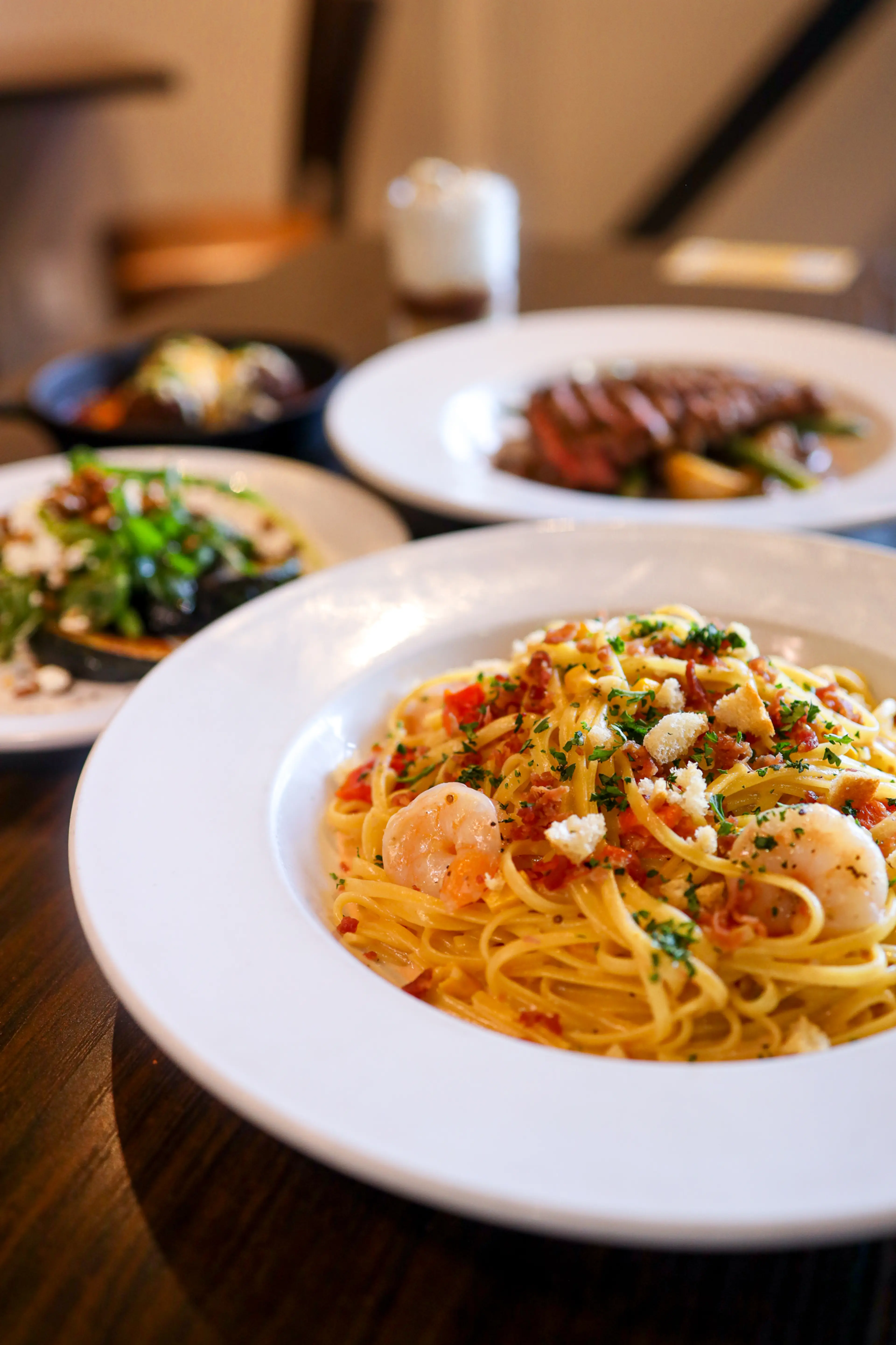 Shrimp Linguine Entree
