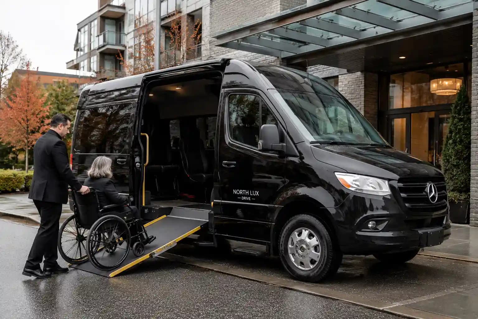 One of Our Wheelchair Accessible Vans