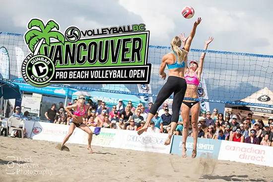 The Vancouver Open Pro Beach Volleyball Tournament is Back!