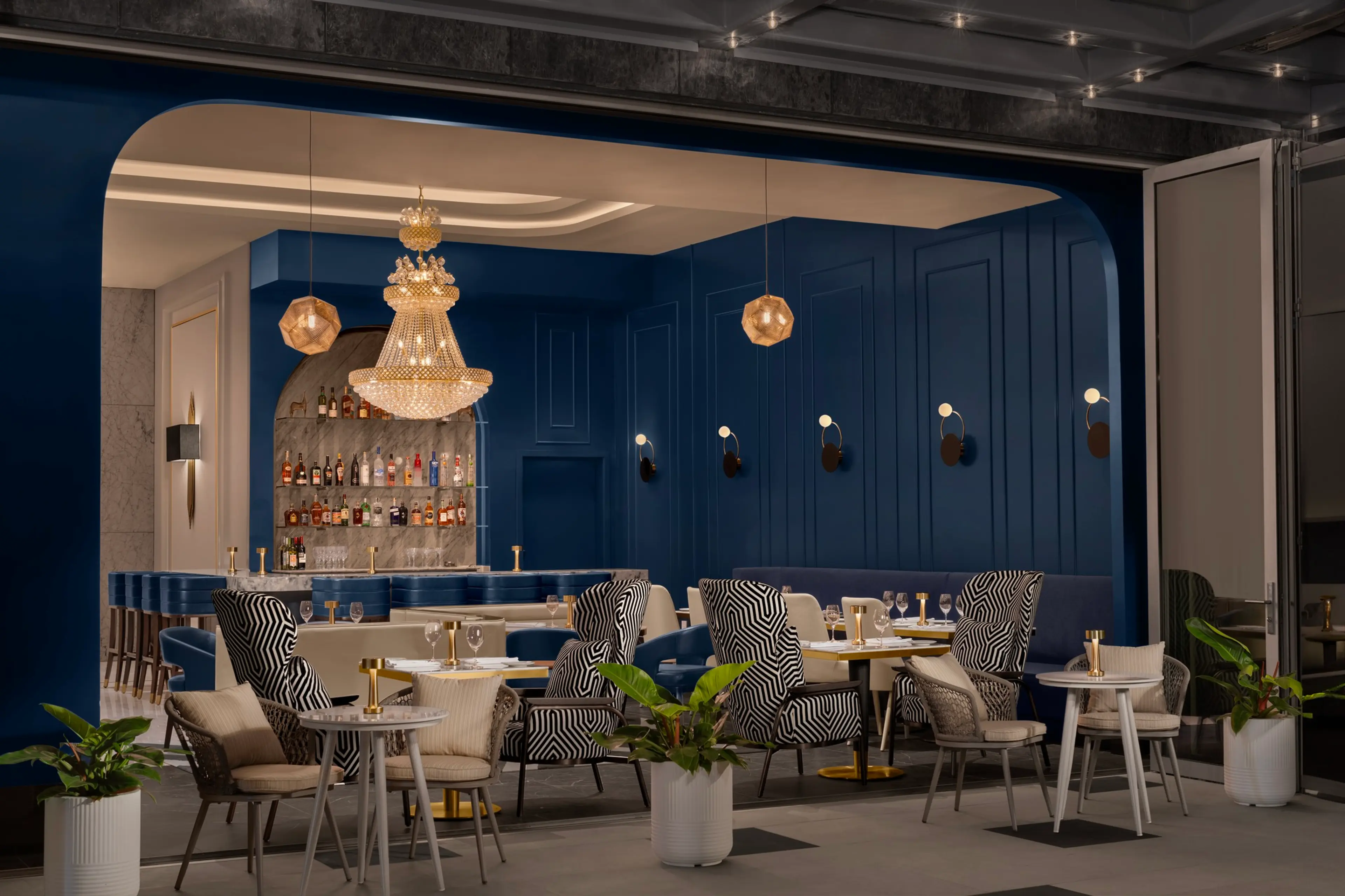 Interiors of Dahlia