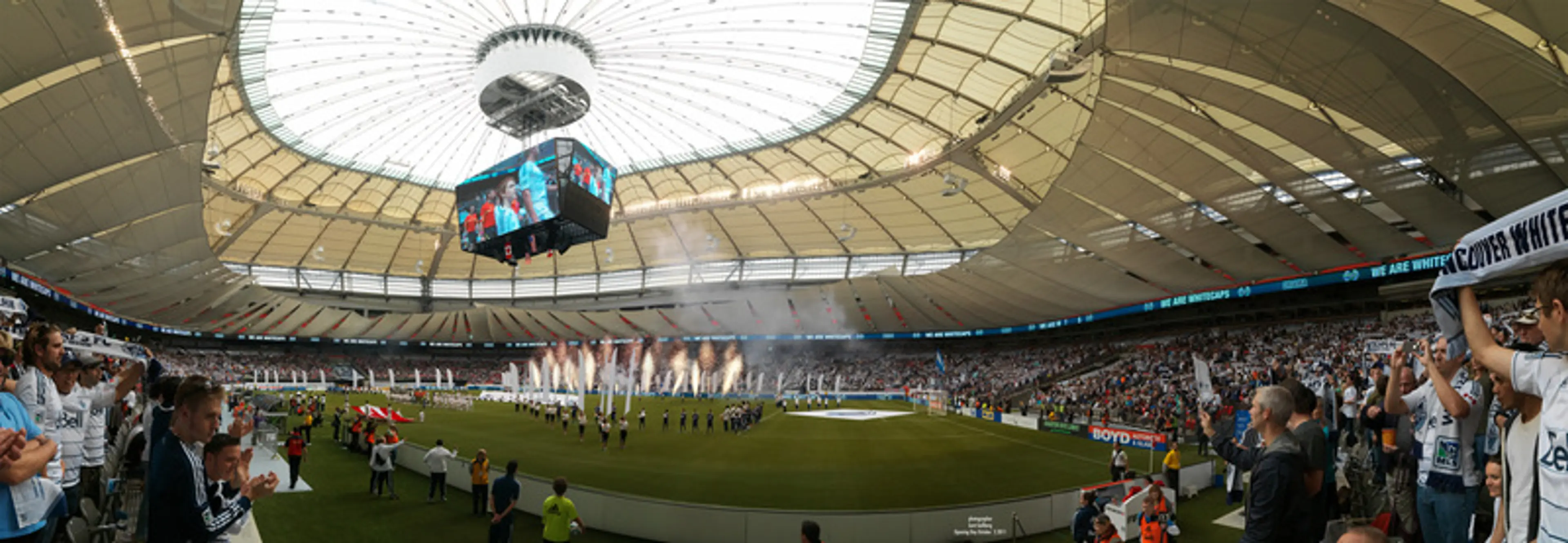 BC Place - Opening Ceremonies