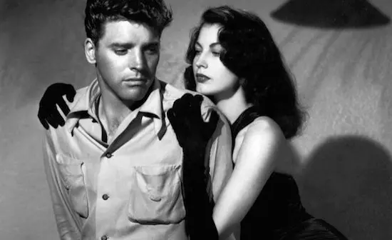 Burt Lancaster and Ava Gardner in The Killers.