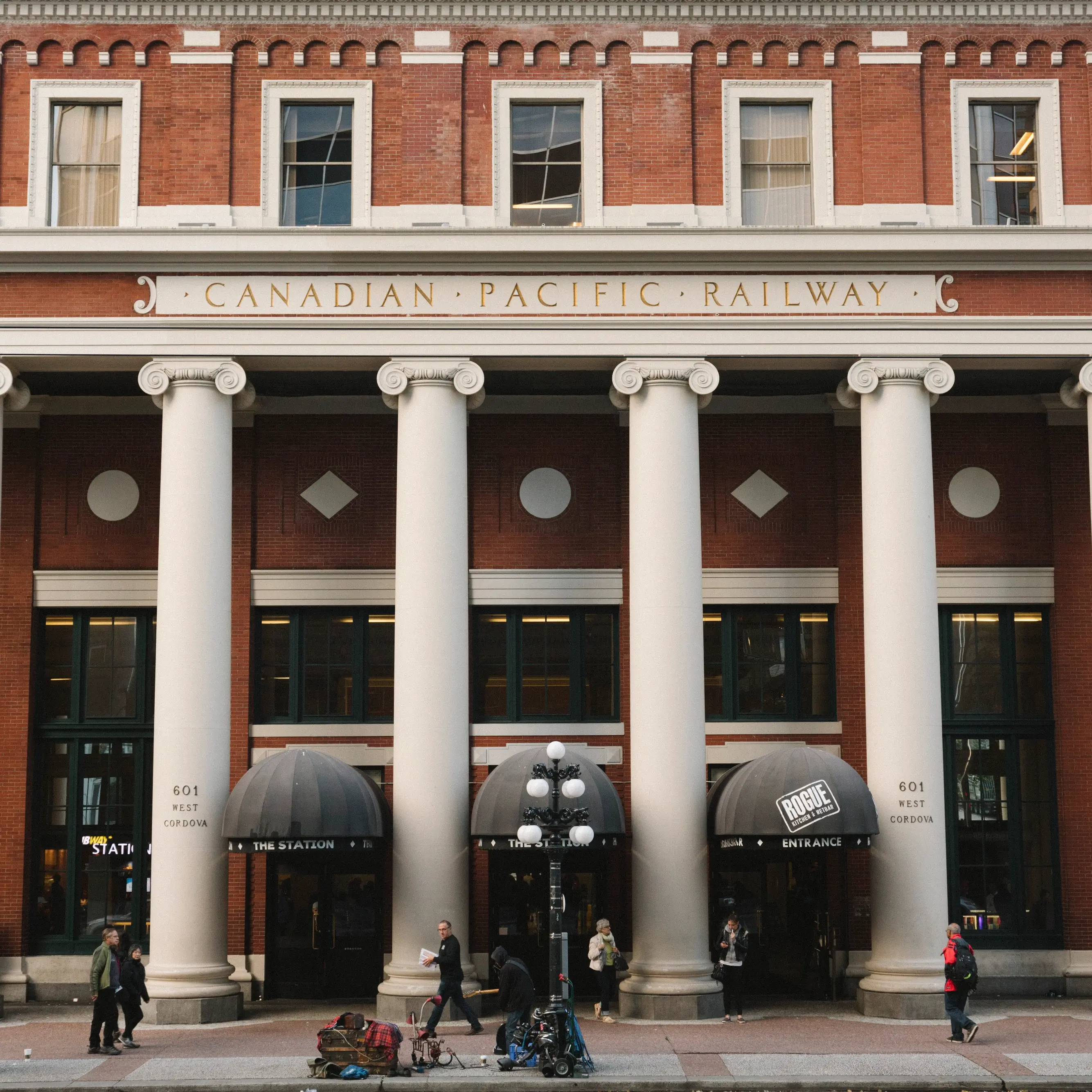 Historic Information in the Waterfront Building