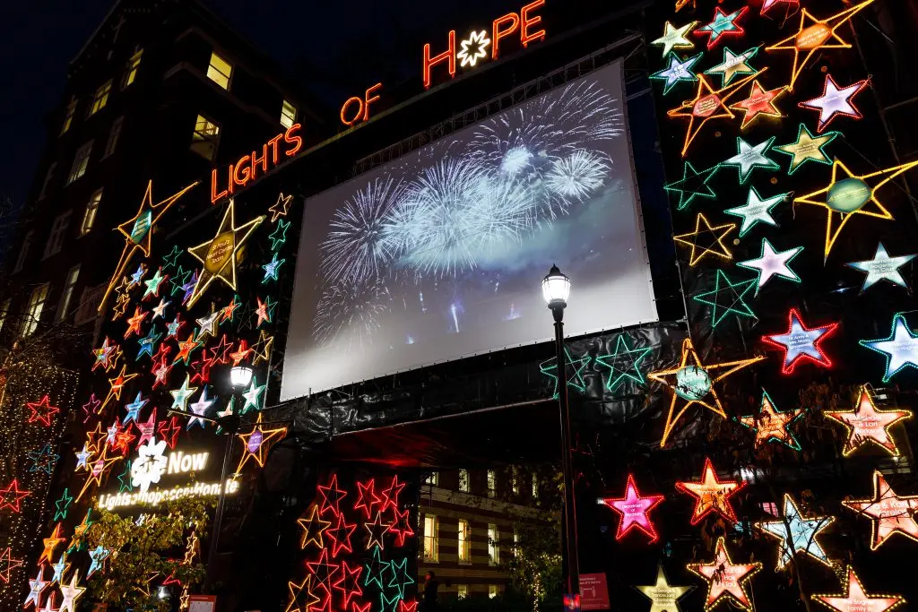 Lights of Hope at St. Paul's Hospital in Vancouver