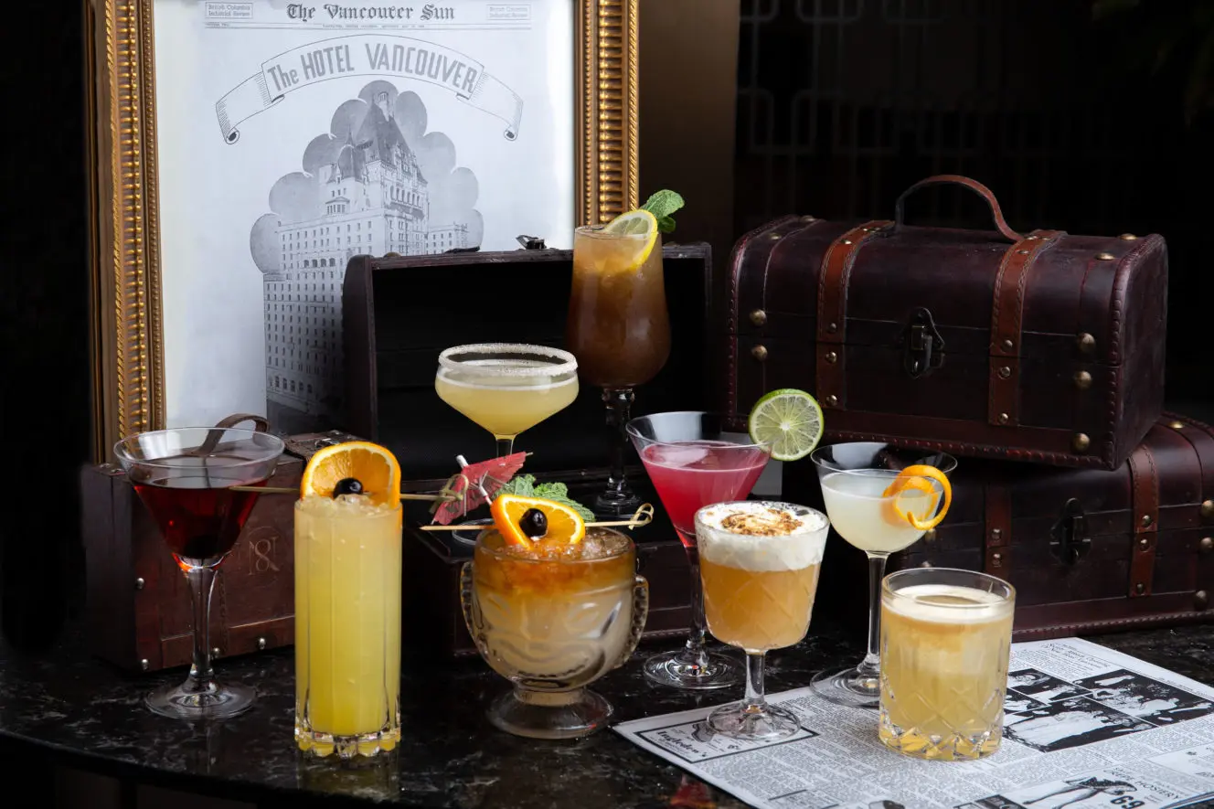 Cocktails from the Decades Celebrate Fairmont Hotel Vancouver’s 80th Anniversary