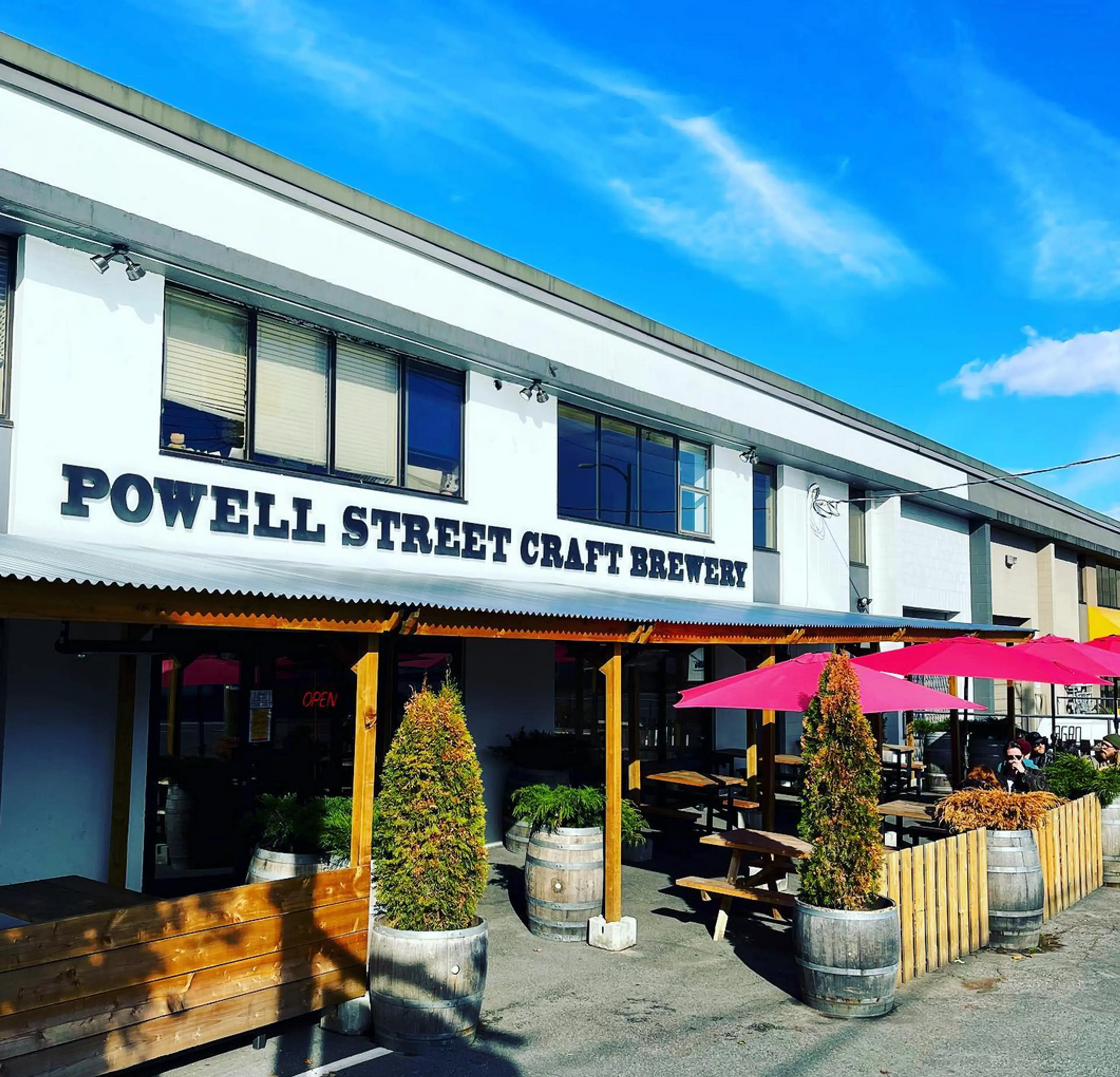 The exterior of Powell Brewery in Vancouver