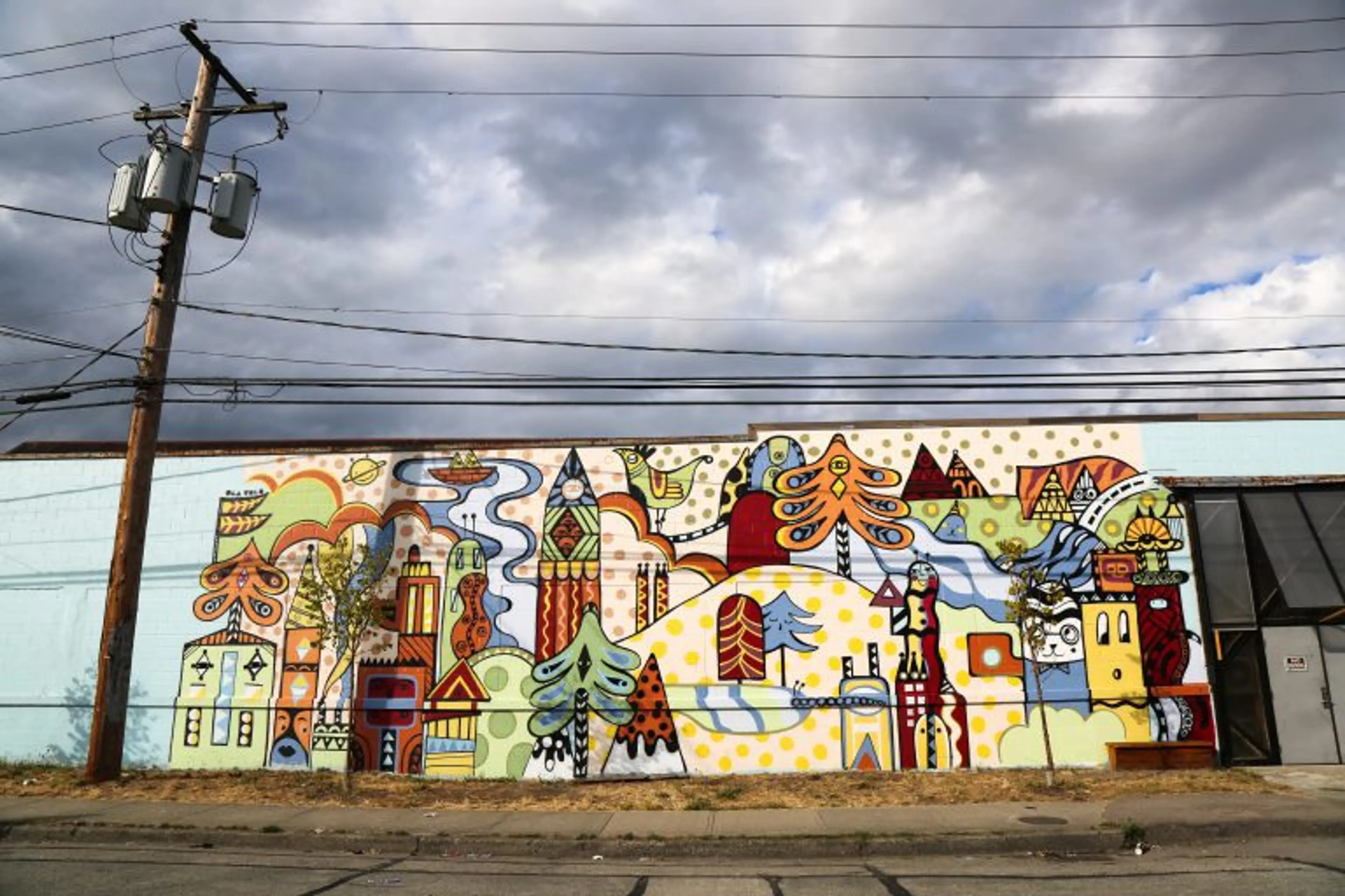 Mural by Ola Volo, @olavolo