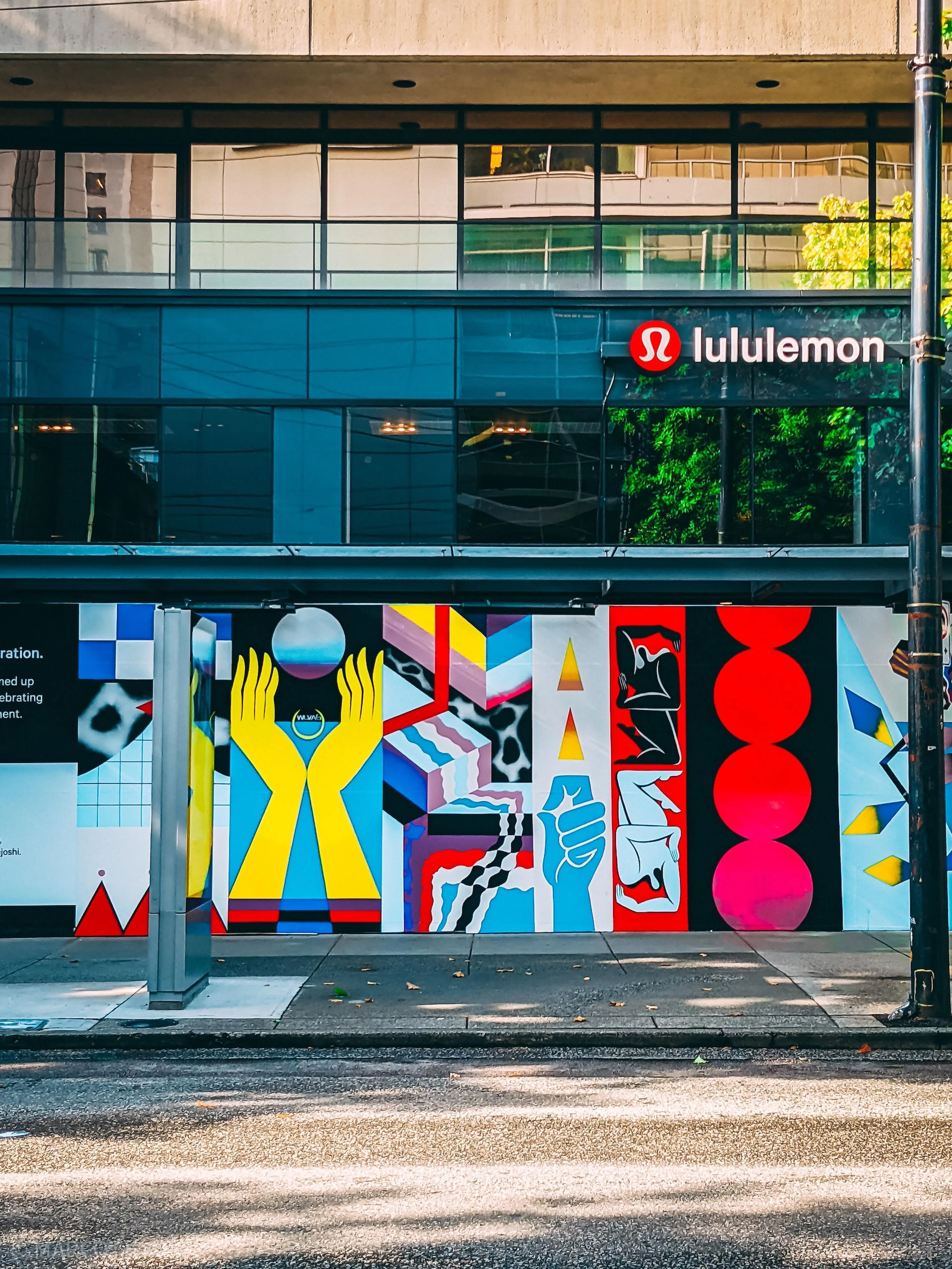 lululemon store on Robson Street in Vancouver