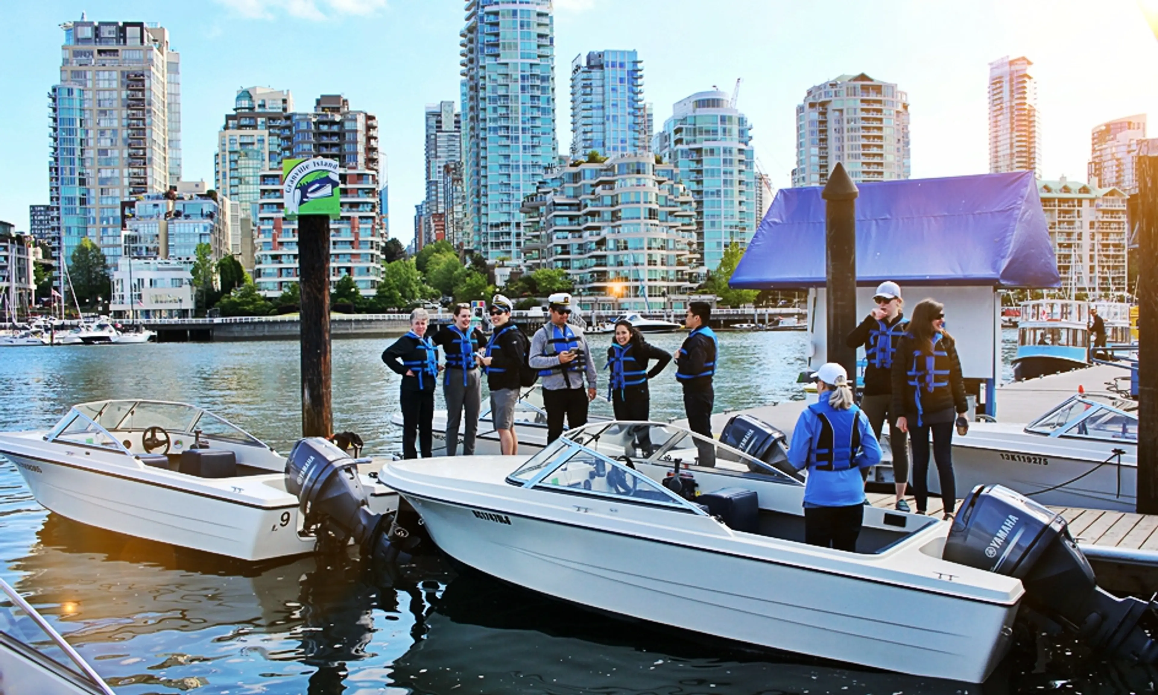 Granville Island Boat Rentals Dock