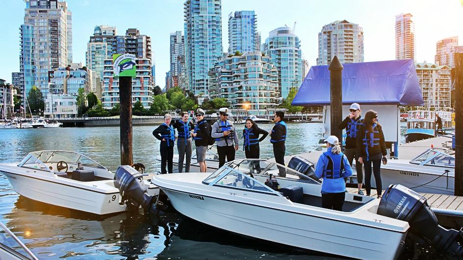 Granville Island Boat Rentals Dock