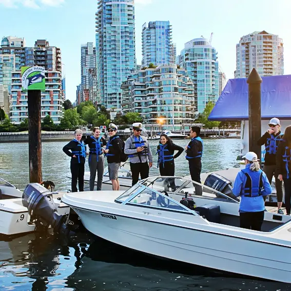 Granville Island Boat Rentals Dock