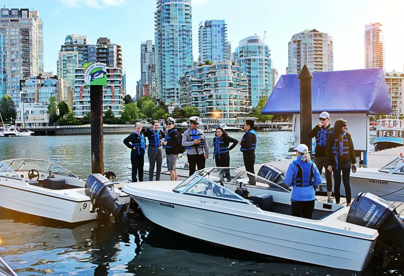 Granville Island Boat Rentals Dock