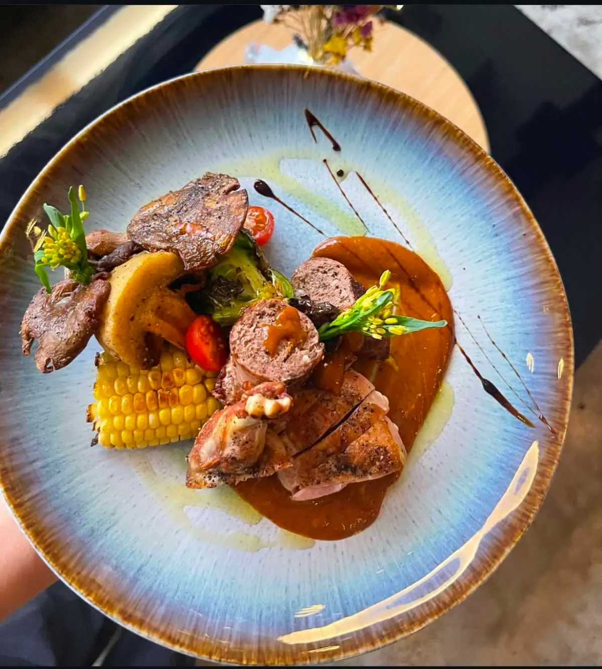 A dish at Addah, a Himalayan restaurant in Chinatown