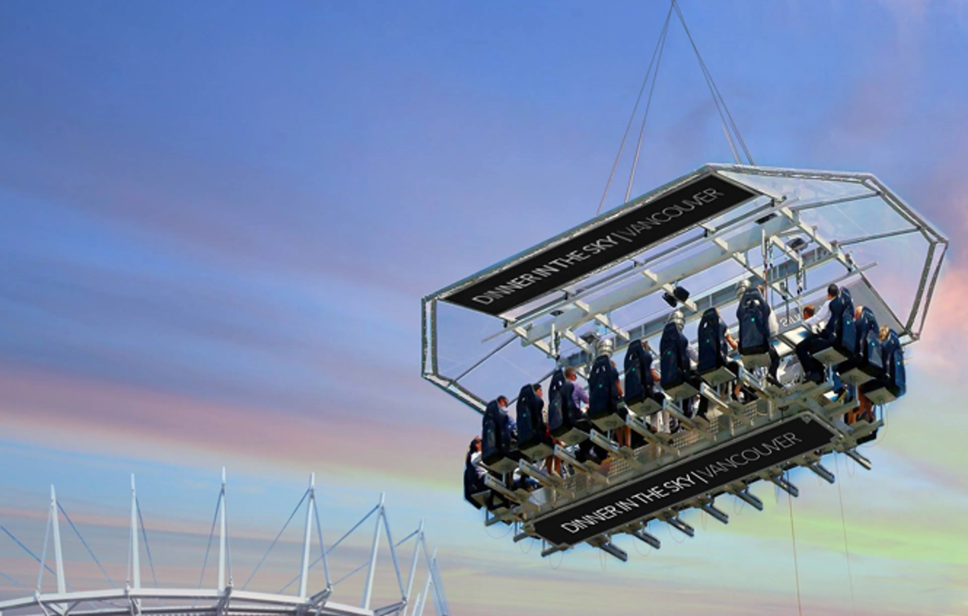 Renowned Executive Chef Ned Bell Joins “Dinner in the Sky Canada” Experience