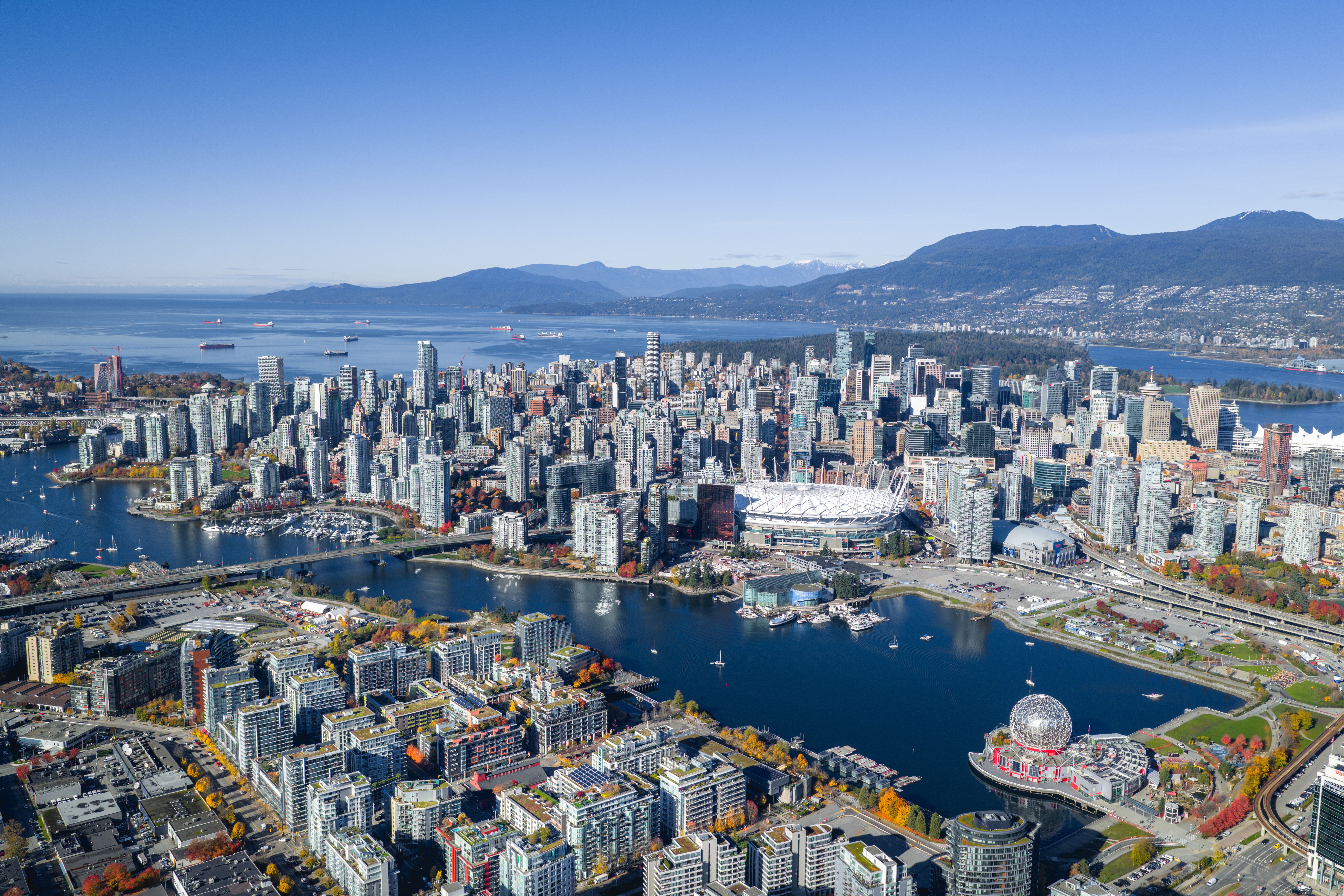 Vancouver skyline