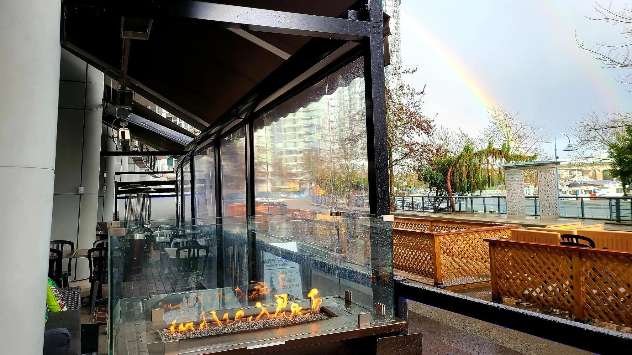 Patio at Provence Marinaside