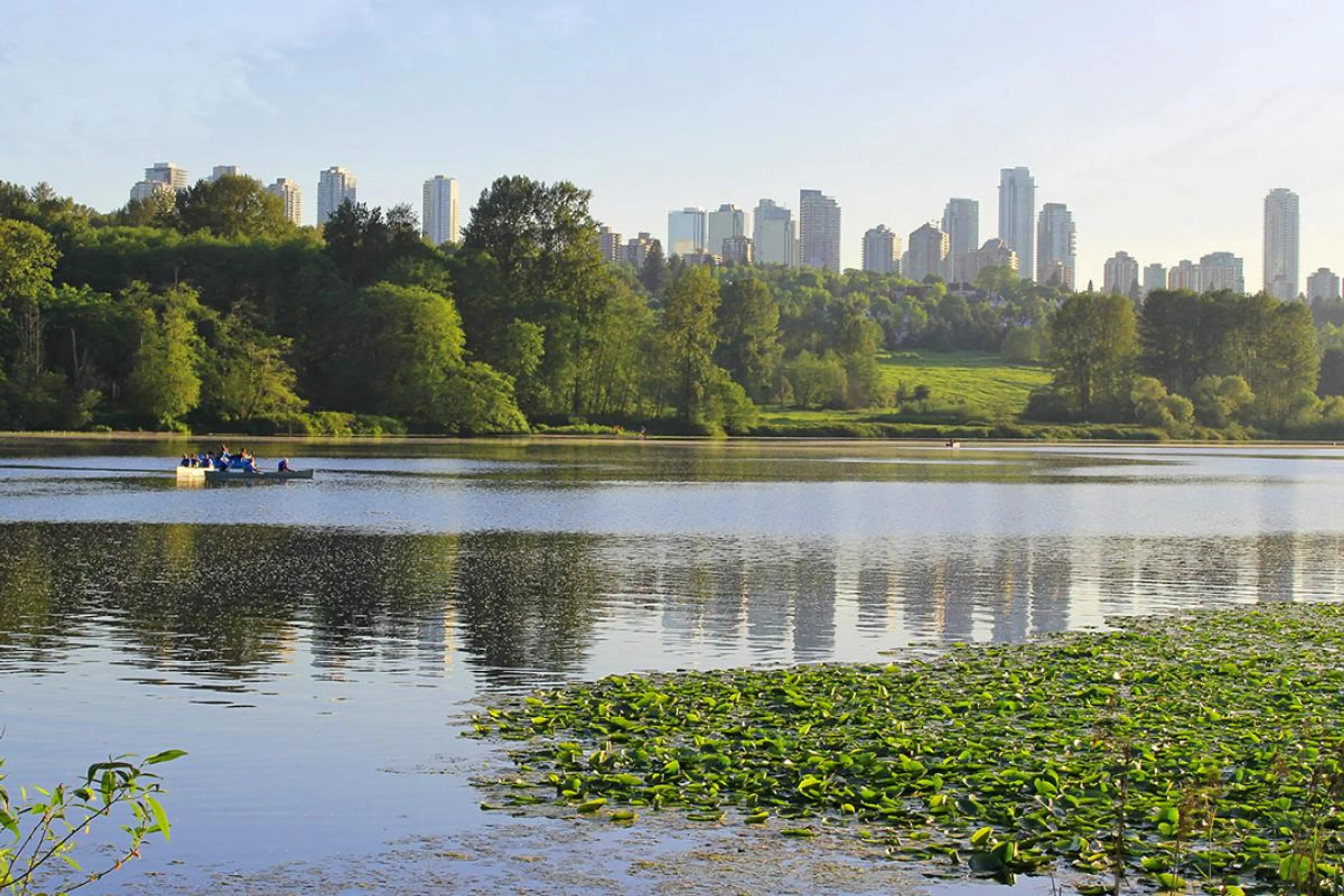 Deer Lake Park in Burnaby