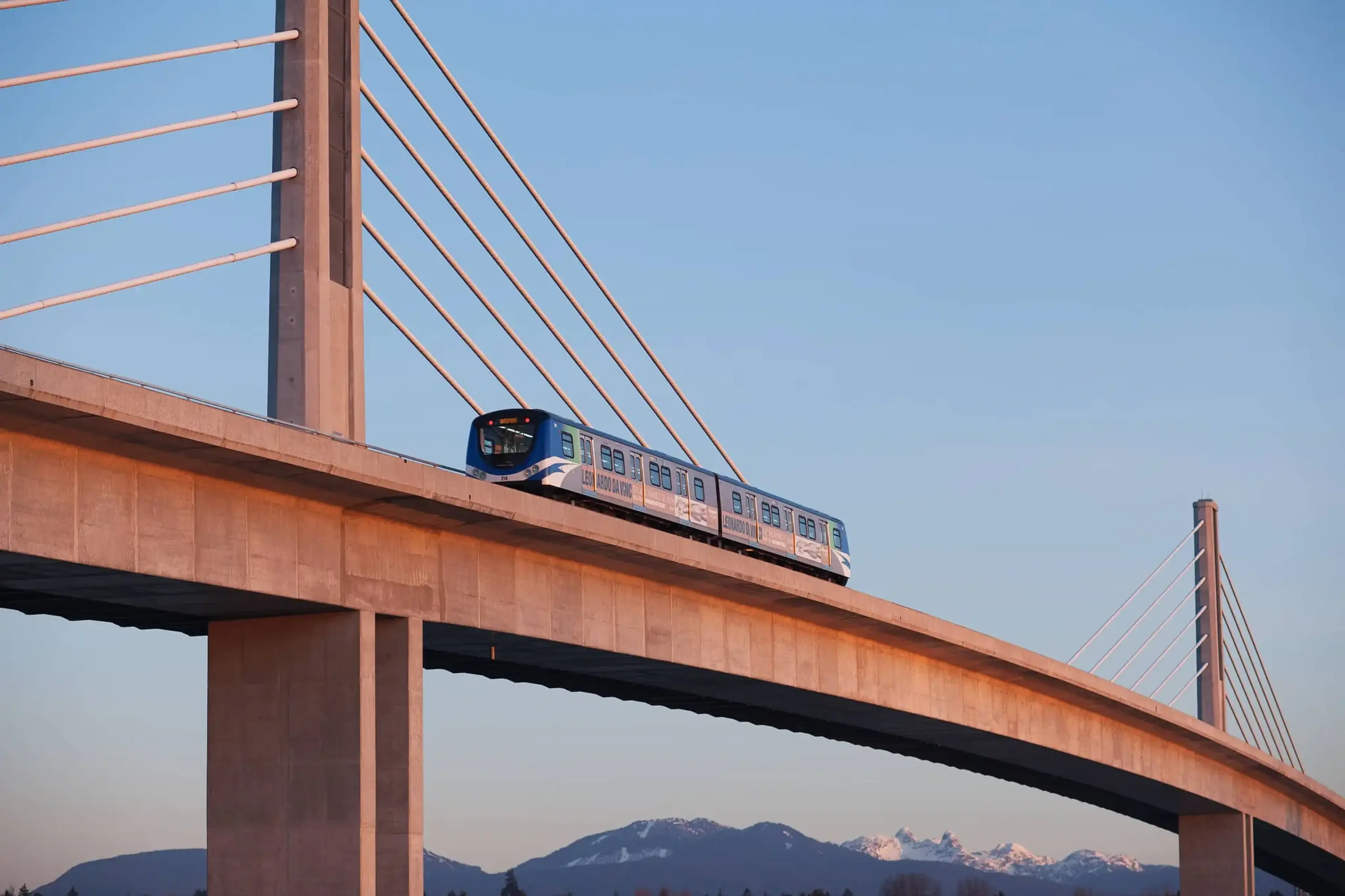 Skytrain in Vancouver