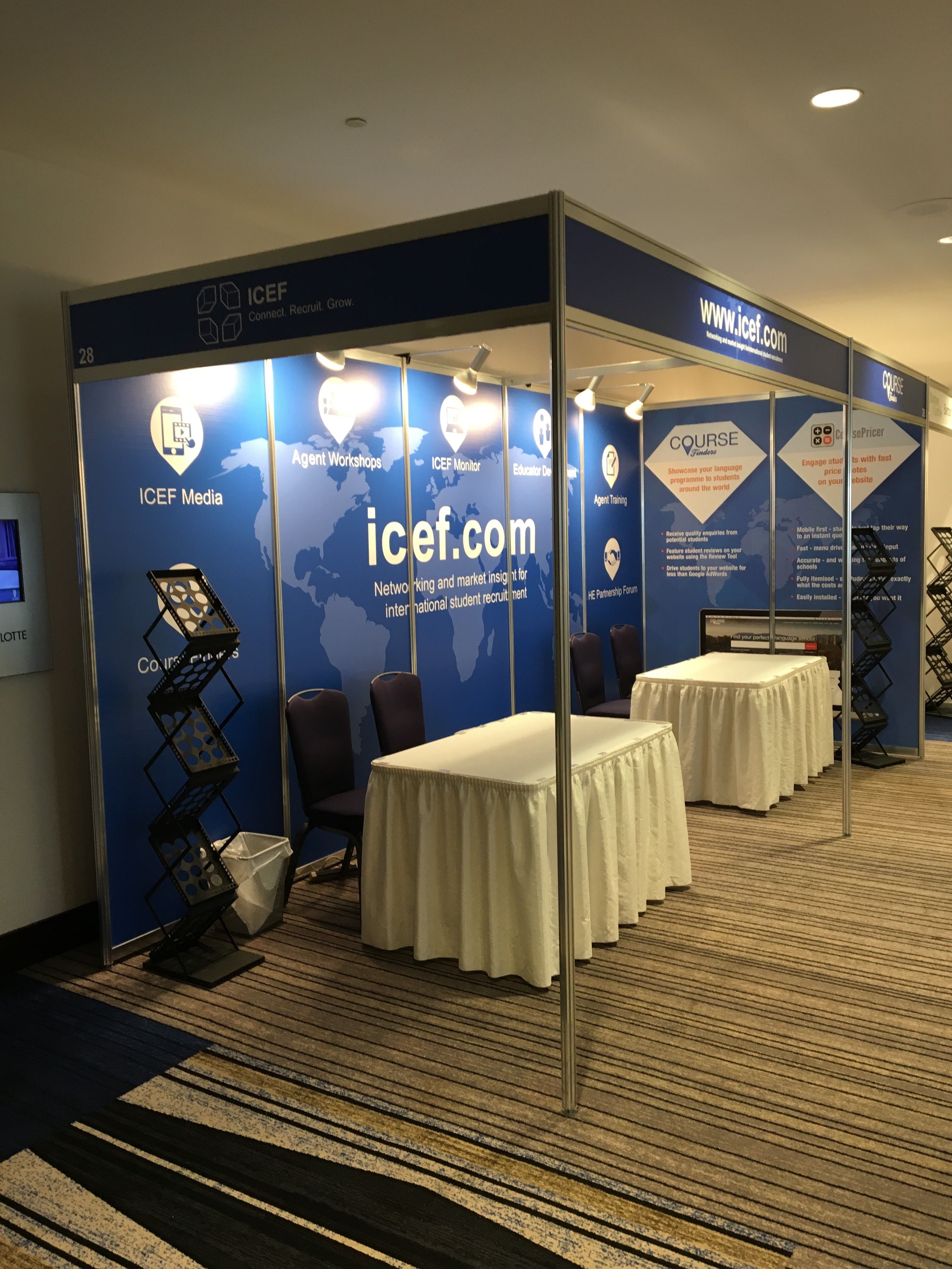 Custom Hard Wall Booth