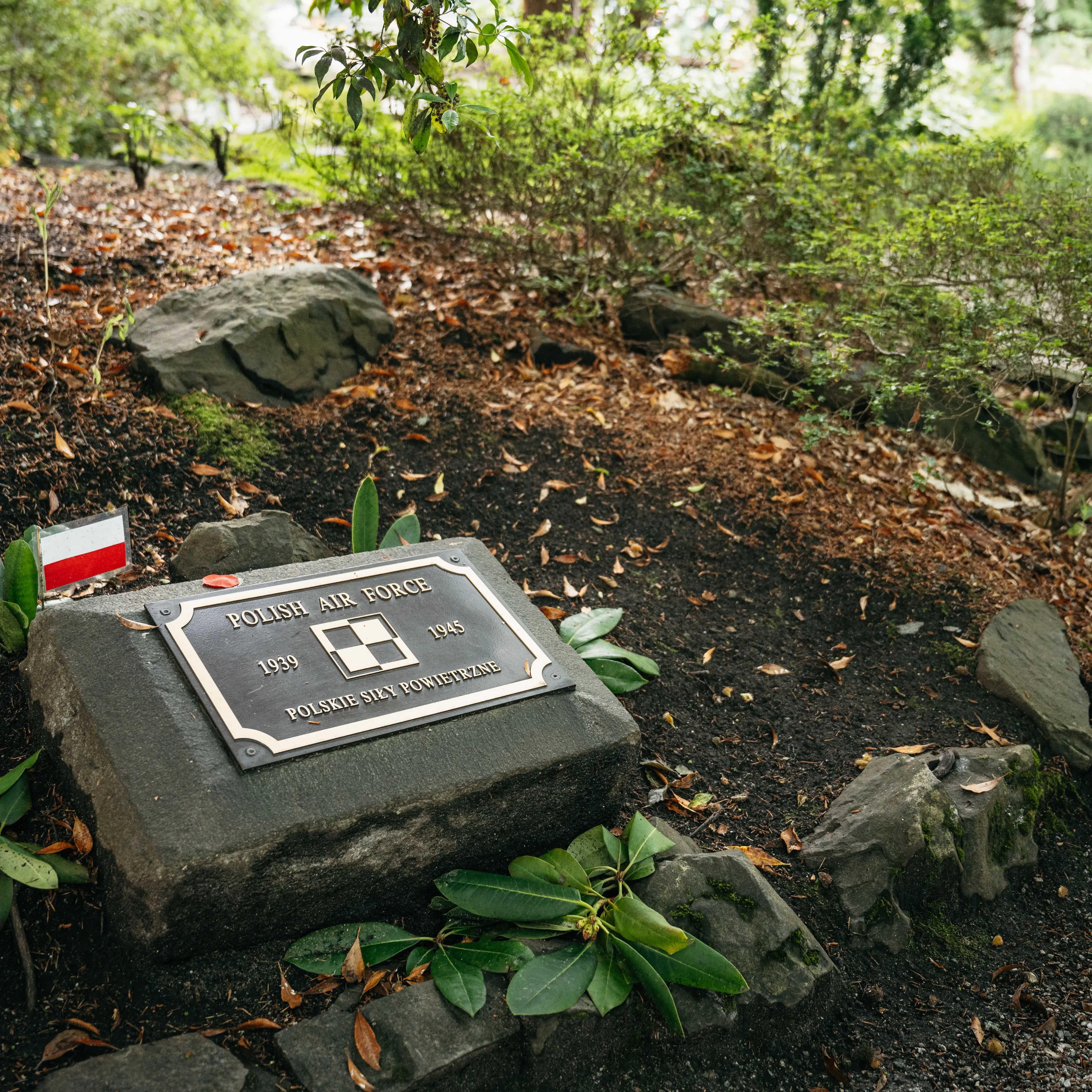 Polish Air Force memorial / plaque