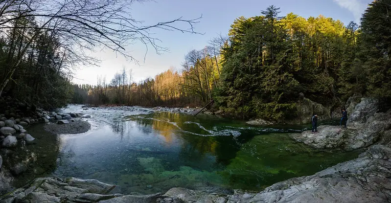 30 Foot Pool in Lynn Canyon
