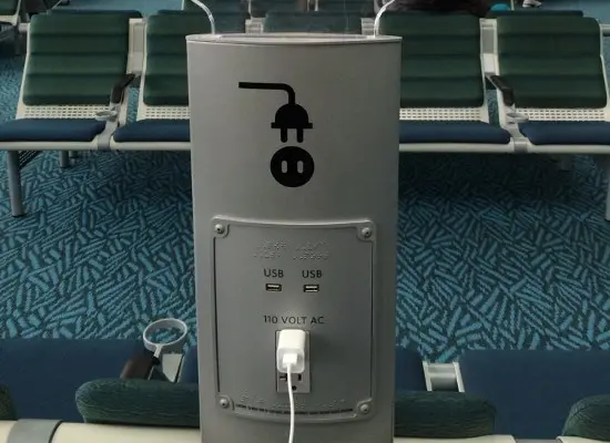 Vancouver Airport charging station