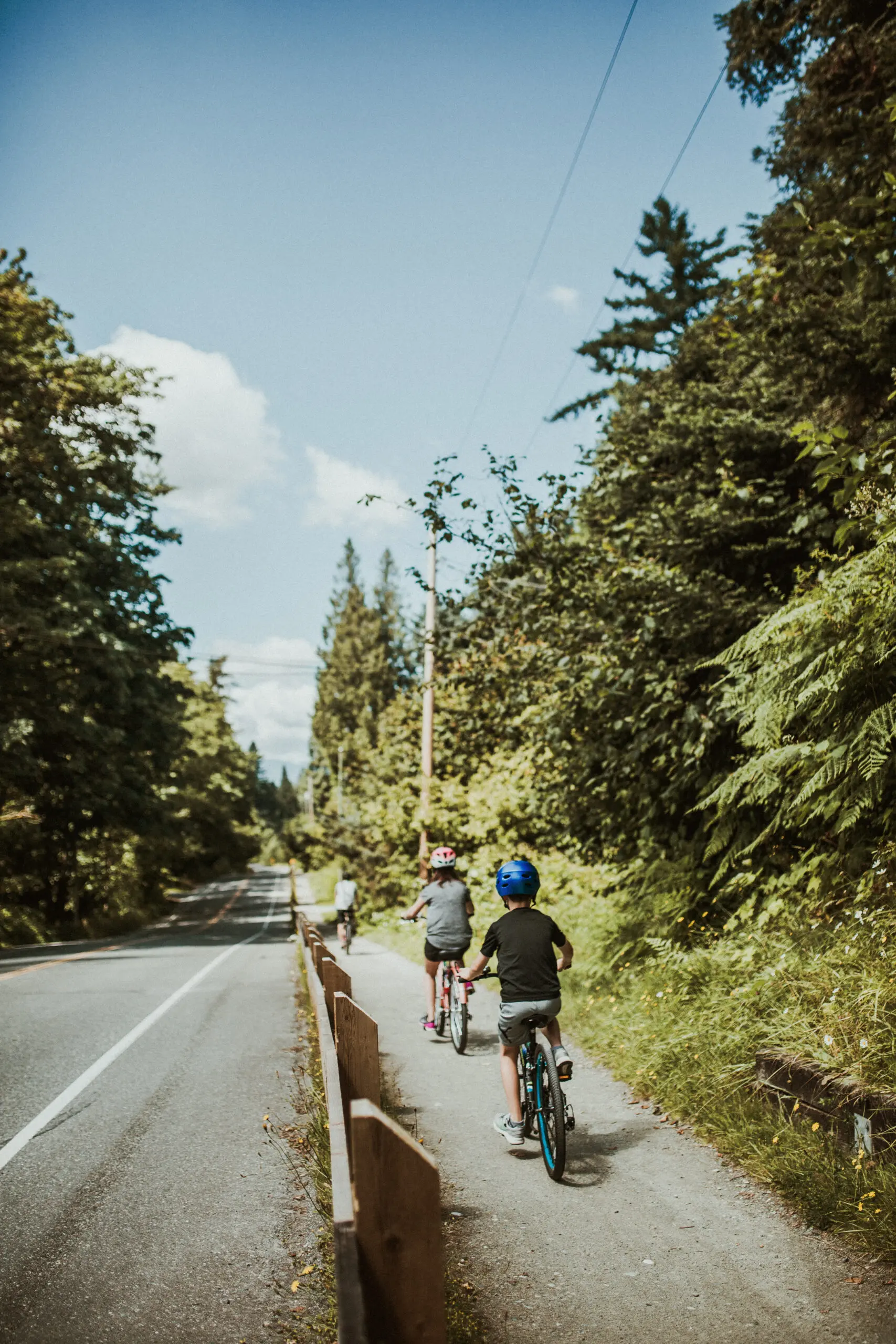 Cycling the Fort to Fort Trail in Langley