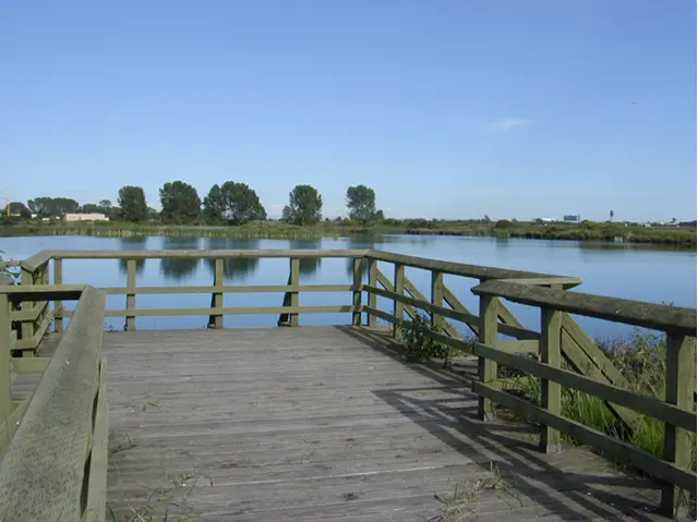 South pond at Iona Beach Park