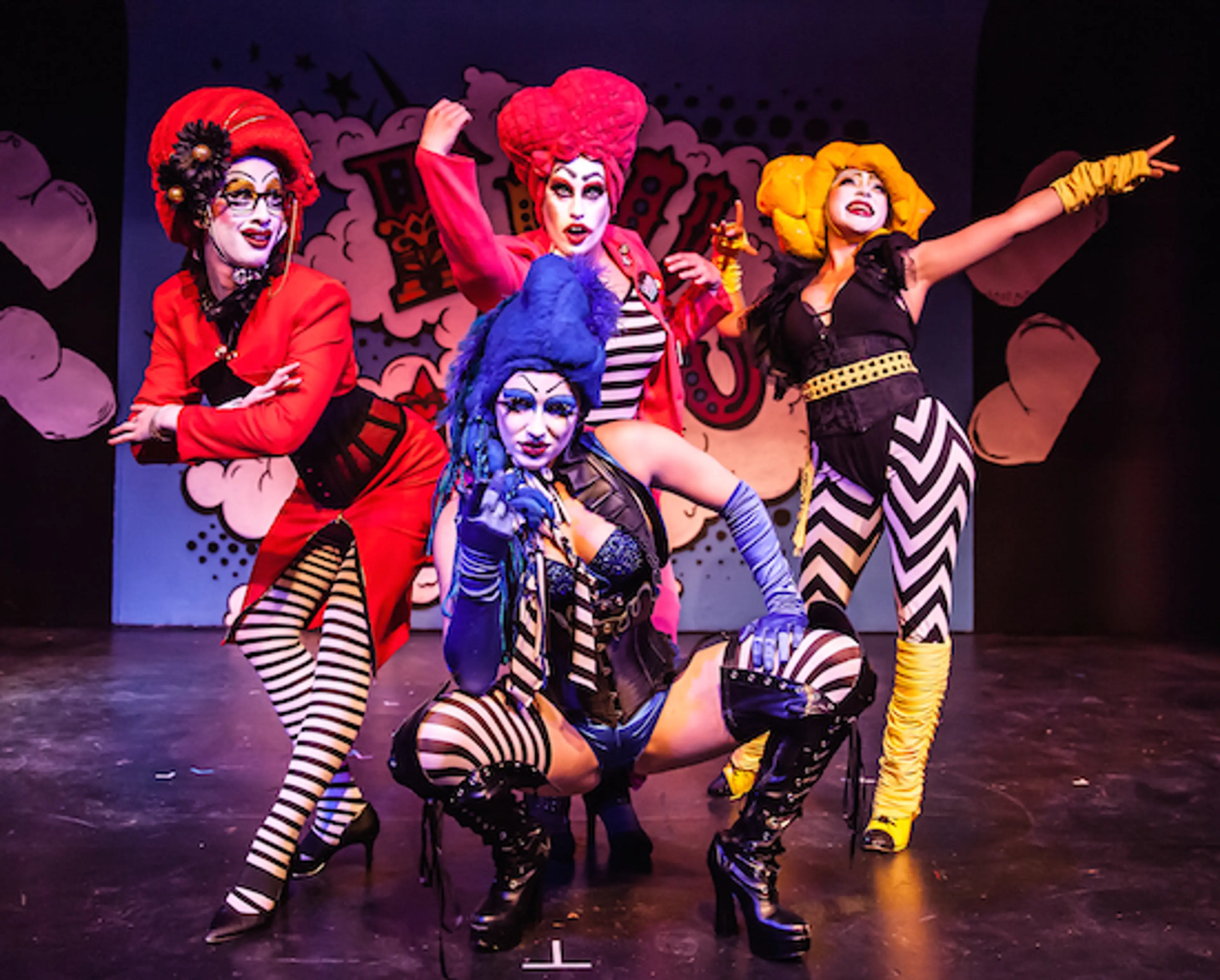 The Fou Ha Ha's in Whoa-Man! A Musical. 
