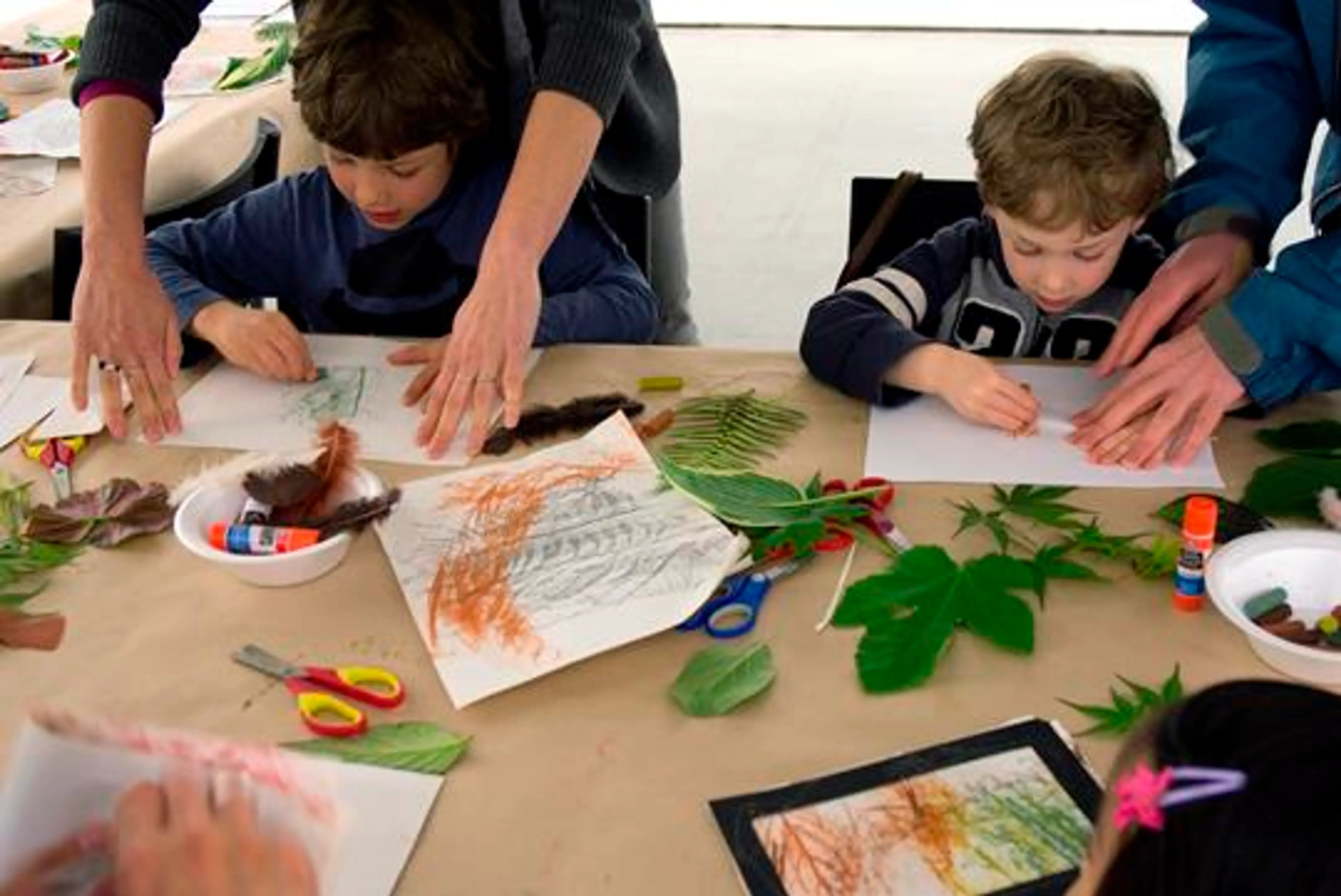 Family Art Day: Printed From Nature