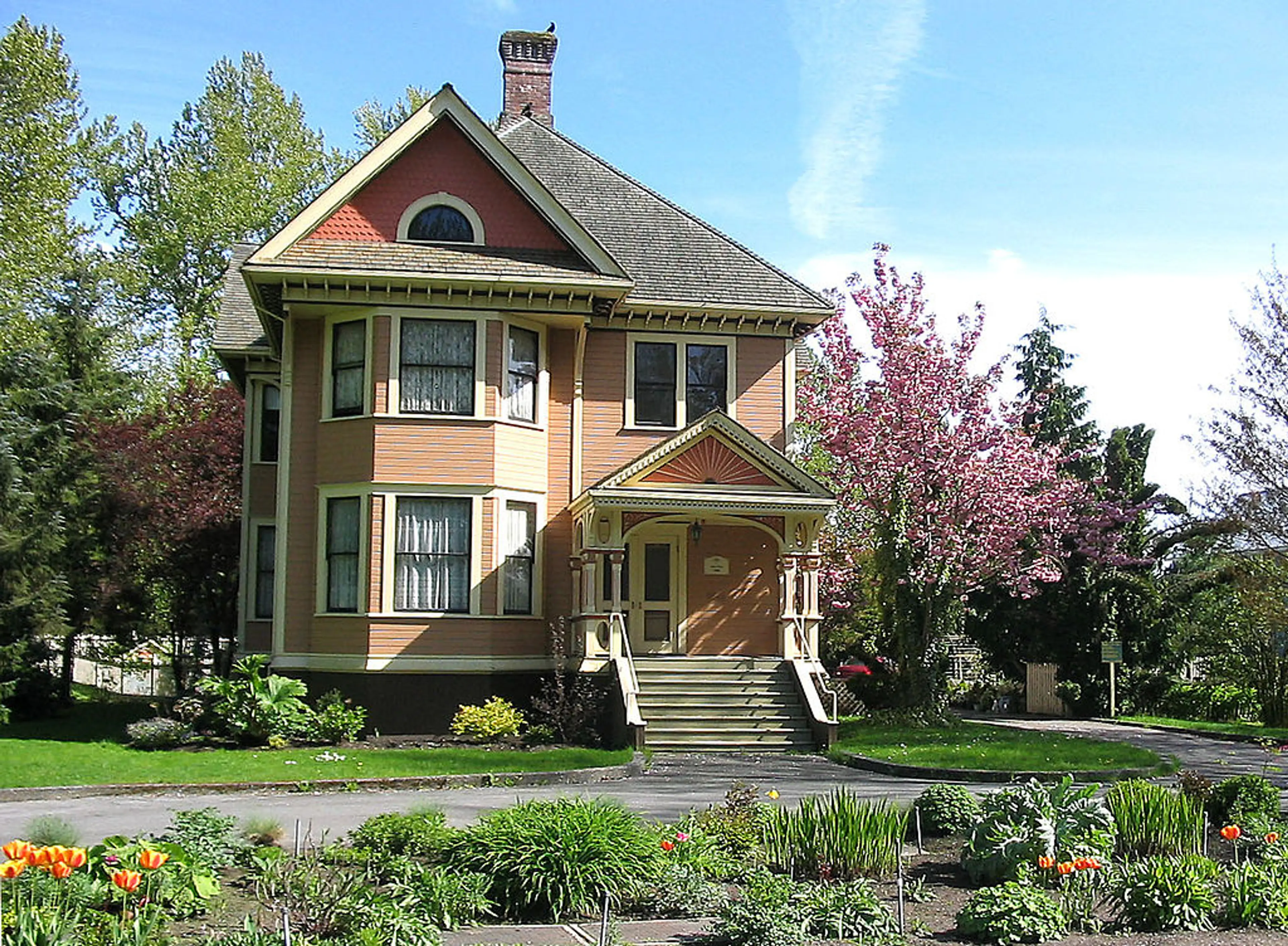 Burrvilla Historic House on Deas Island near Vancouver