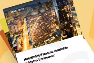 Hotel/Motel Rooms Available in Metro Vancouver