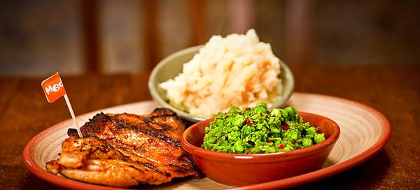 Flamed-Grilled Chicken marinate for 24-hours